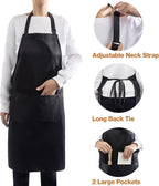 4 Pack Adjustable Apron, Machine Washable Apron Perfact - Image 5