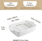 MALACASA 4.4 QT Baking Dish - Image 2