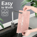 GeeRic Dish Drying Mats, Heat-resistant Silicone Mat - Image 4