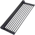 Ohuhu Roll Up Dish Racks, 16.5" L x 13" W Over The Sink Dish Drainer Drying by Ohuhu