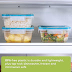 Snapware Plastic Total Solution 3-Pack Food Storage Containers Set, Leakproof & - Image 7