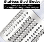 Cheese Grater Hand Crank, Rotary Vegetable Shredder - Image 6