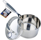 David Burke Stature Stainless Steel 1.75-Quart Sauce Pan - Image 7