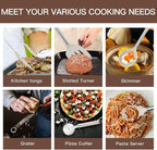 Kitchen Utensils Set-Silicone Cooking Utensils-33pcs Non-Stick Silicone Cooking - Image 8