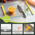 Tempered Glass Cutting Board Set - Image 6