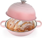 Enameled Cast Iron Bread Oven, Dutch Oven Pot by CookNexa