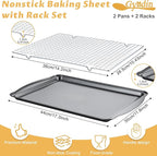 Baking Sheet with Cooling Racks - Image 2
