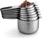 Spring Chef Magnetic Stainless Steel Measuring Cups, Kitchen Tools - Image 9