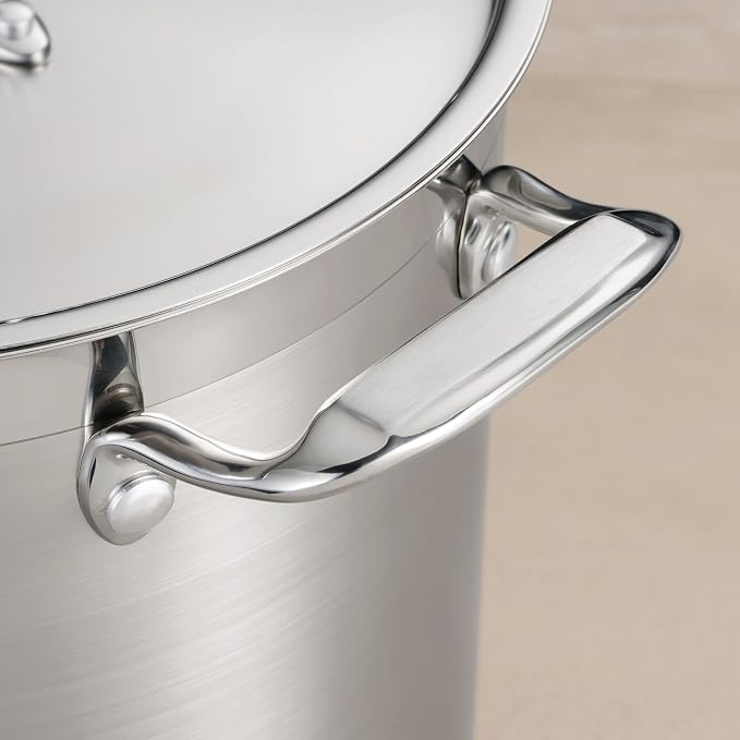Tramontina Gourmet Stainless Steel 8-Quart Stock Pot - Image 5