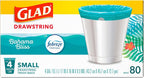 Glad Small Trash Bags 4 Gallon, Febreze Bahama Bliss Garbage Bags, Odor - Image 11