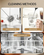 CIRCLE JOY Electric Rechargeable Milk Frother Handheld - Image 6