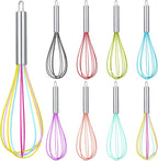 Domensi 8 Pcs 12 Inch Whisks Bulk by Domensi