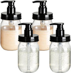 Amolliar Plastic Mason Jar Soap Dispenser by Amolliar