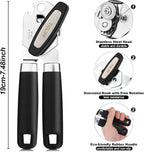 Stainless Steel Manual Rotary Opener, Heavy Duty Ergonomic Arthritis Friendly - Image 2