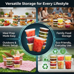 JoyServe 24 Sets Deli Containers - Image 7