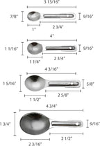 Thunder Group Stainless Steel Measuring Spoon Set - Image 3