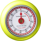 Zassenhaus Magnetic Retro Kitchen Timer, Classic Mechanical Cooking Timer - Image 2
