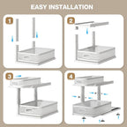 2 Pack Under Sink Organizer - Image 5