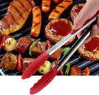Hotec Premium Stainless Steel Locking Kitchen Tongs - Image 8