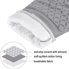 KEGOUU Oven Mitts and Pot Holders 6pcs Set, Kitchen Oven Glove High Heat - Image 4