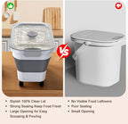Rice Storage Container, Collapsible Airtight Food Storage Containers 20-30lbs - Image 5