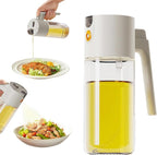 20.3oz/600ml Glass Material 2 in 1 Olive Oil Sprayer by Keaixinyu
