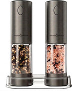ThermoMaven Electric Salt and Pepper Grinder Set, 110ml Larger Rechargeable by ThermoMaven