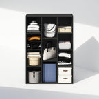 Furinno Reed Closet Organizers and Storage, 11-Cube Closet Organizer, Open - Image 6