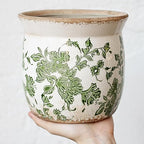 Xiaan Jiaju Vintage Farmhouse Ceramic Planter & Kitchen Utensil Holder - Image 7