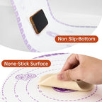 Silicone Pastry Mat with 10 Useful Recipes, Silicone Mat - Image 7