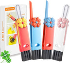 3 in 1 Cup Lid Cleaning Brush, Home Kitchen Crevice Brush, Portable Bottle by Unknown