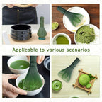 Matcha Whisk, Reusable Resin Matcha Whisk Easy to Clean Stirring Tool - Image 7