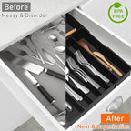 Spaclear Large Kitchen Silverware Organizer - Image 7
