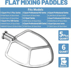 Stainless Steel Flat Beater Attachment Compatible - Image 4