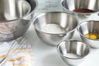 Fox Run 6-Piece Nesting Stainless Steel Polished Mirror Finish Mixing Bowls Set - Image 2