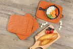 Oven Pot Holder with Pocket Cotton Heat Resistant Coaster Potholder Kitchen Hot - Image 6