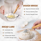 Sourdough Proofing Basket Gift Set, Sourdough Baskets - Image 3