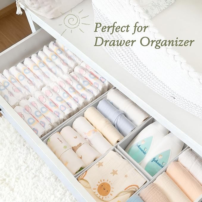 Criusia Drawer Organizers 18-Piece Set, Dresser Organizer - Image 5