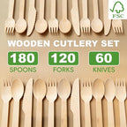 Compostable Wooden Utensils - Image 2