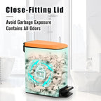 Cesun Small Bathroom Trash Can - Image 4