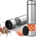 innhom Electric Salt and Pepper Grinder Set Battery Operated Stainless Steel by innhom