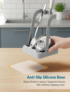 NiHome Upgraded Pot Lid and Spoon Rest - Image 3