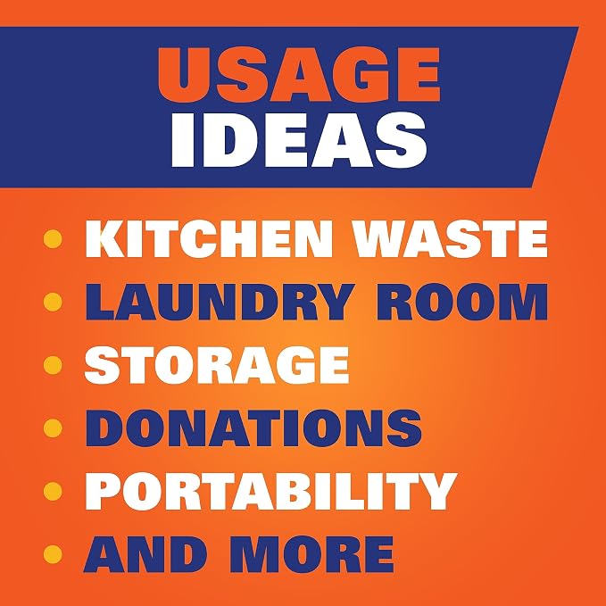 Hefty Ultra Strong 13 Gallon Trash Bags, Break Resistant Drawstring Enclosure - Image 7