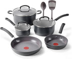 T-Fal Ultimate Hard Anodized Nonstick 10 Piece Cookware Set, Oven Safe Up to by T-falbrand