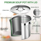 STOCKPOT Stainless Steel 24 Quart Stock Pot - Image 3