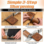 4 Angles High Carbon Stainless Steel Rolling Knife Sharpener - Image 5