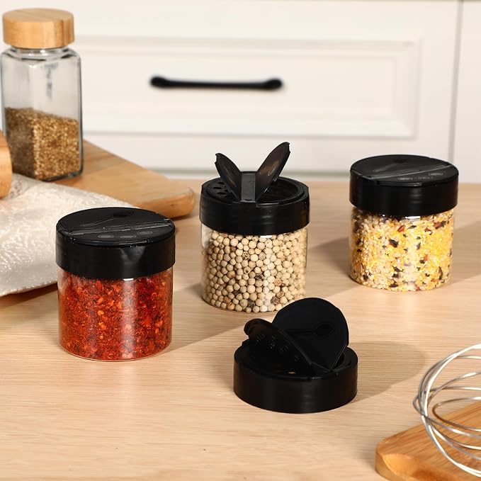 50 Pack 4.7 oz Plastic Spice Jars - Image 3