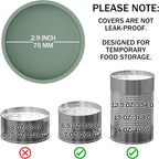 OHMO 2 Pack Pet Food Can Lids, BPA Free Silicone Covers - Image 2