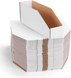 ZBEIVAN Cardboard Storage Bins Boxes 35 Packs 12x3x4.5 Inches, Easy Assembly by ZBEIVAN