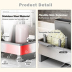 Sponge Holder for Kitchen Sink, Sink Caddy Organizer - Image 6